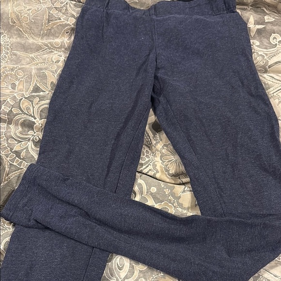 Garage Comfortable Navy/Grey Heathered Leggings - Picture 1 of 5